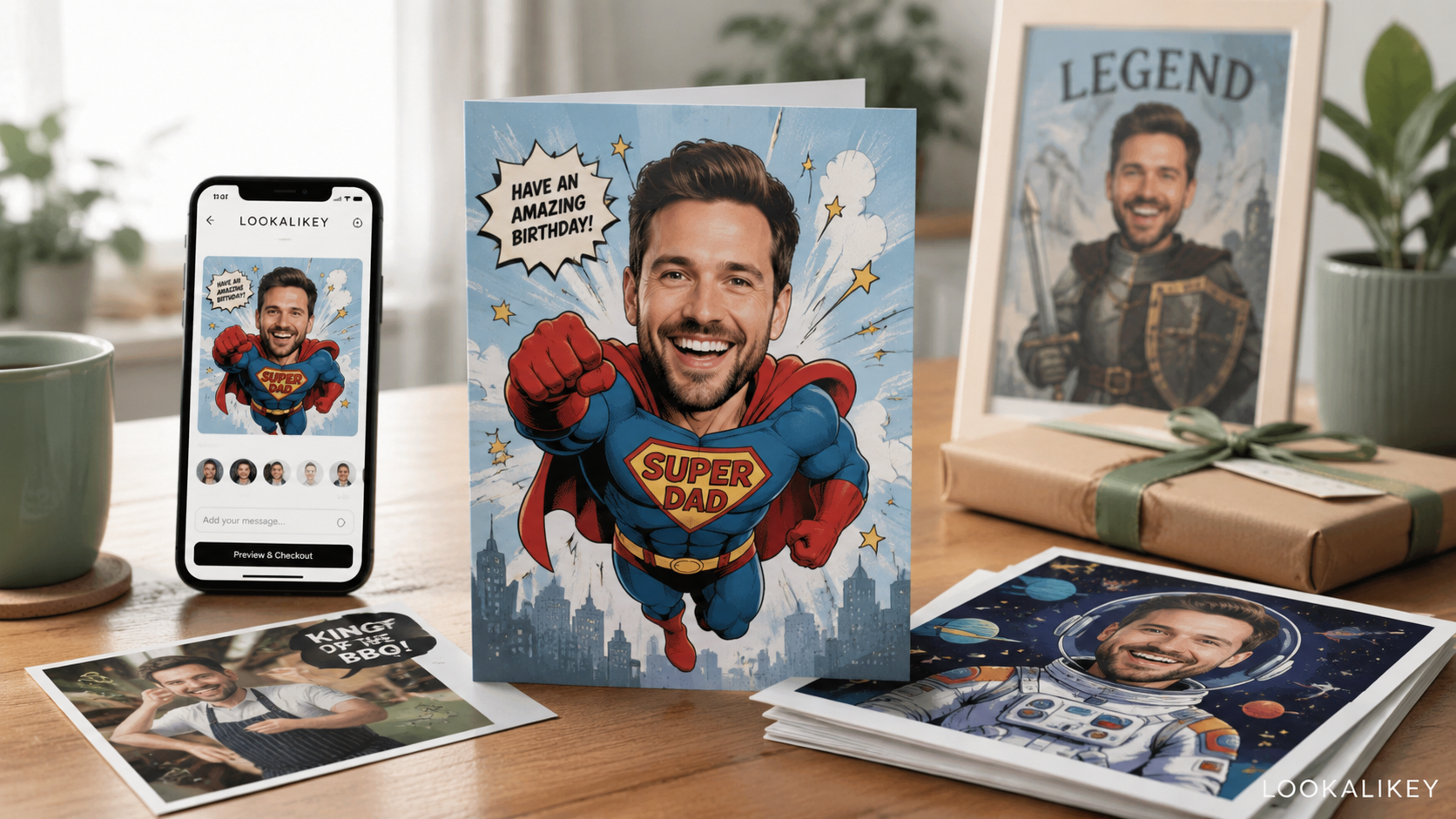 Lookalikey: Personalised Cards and Creative Gifts in the UK