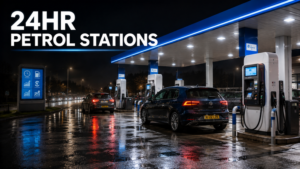 petrol stations open 24 hours