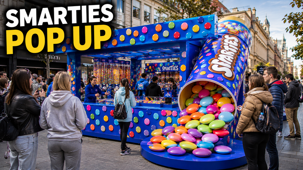 Smarties pop up