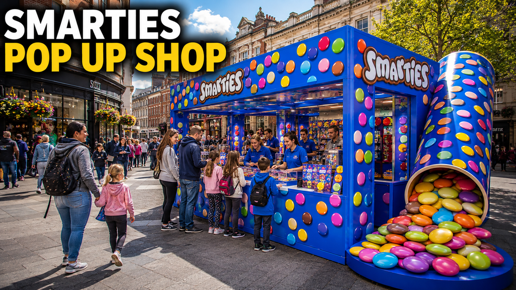 Smarties pop up shop