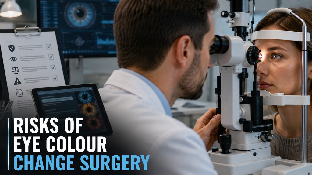 risks of eye colour change surgery