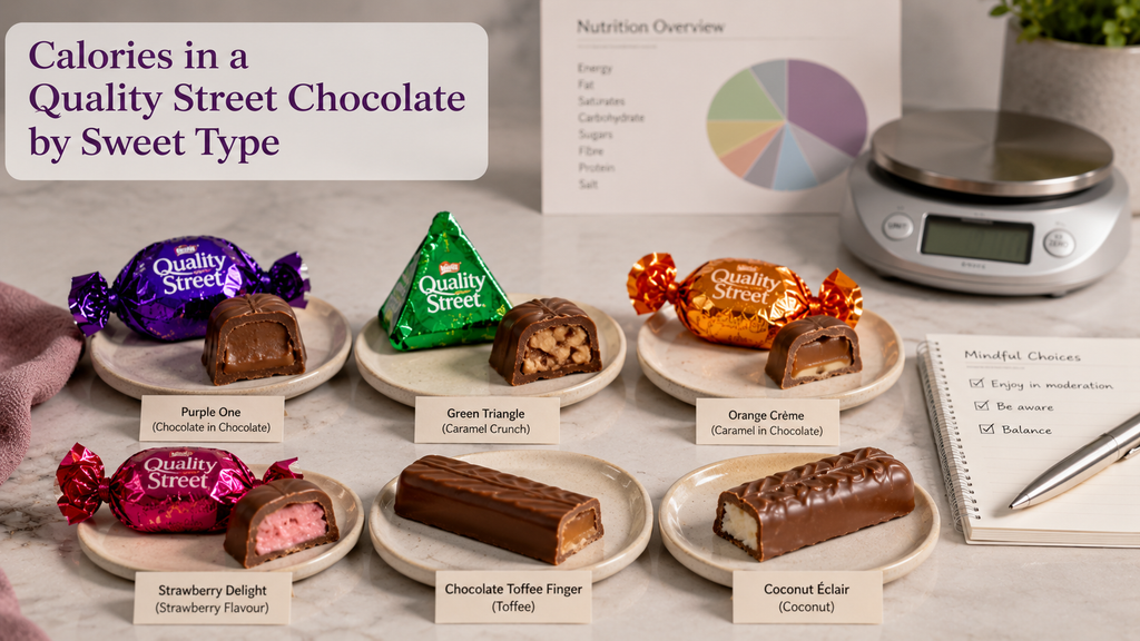 Quality Street chocolate calories by type