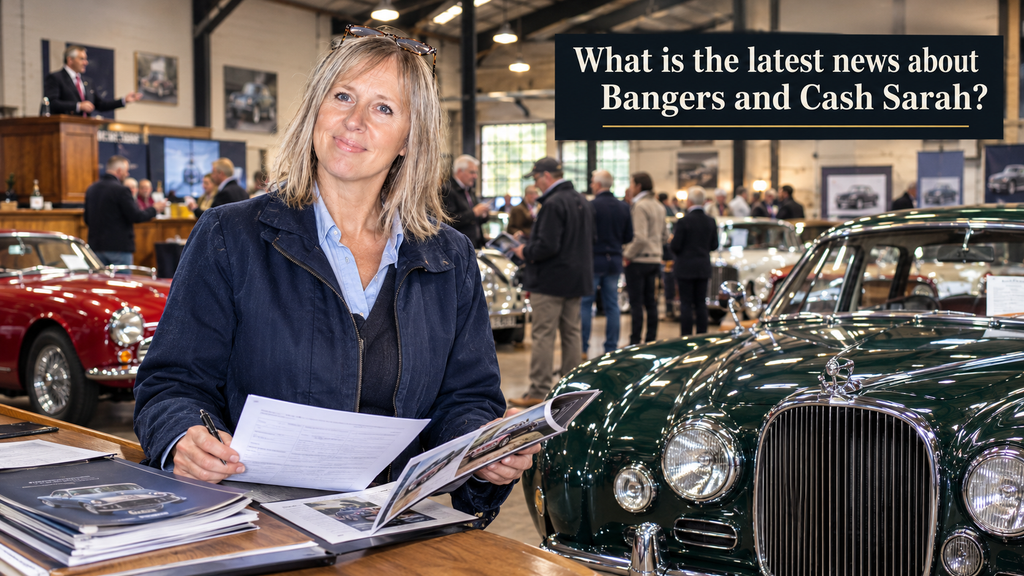 Latest news about Bangers and Cash Sarah and the classic car auction show