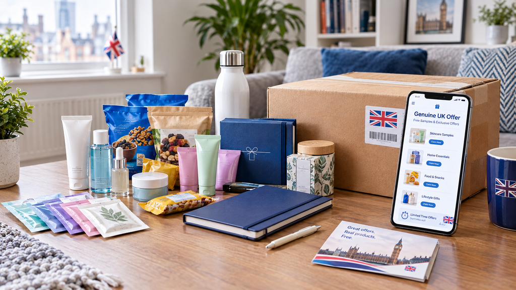 How to receive free stuff through genuine UK offers and product samples