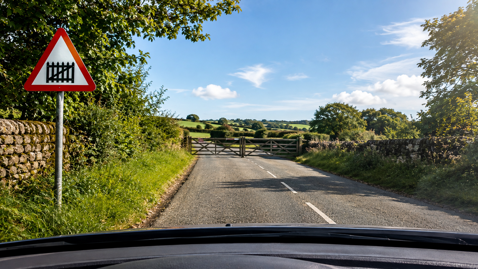 Understanding the Gated Road Ahead Sign in the UK