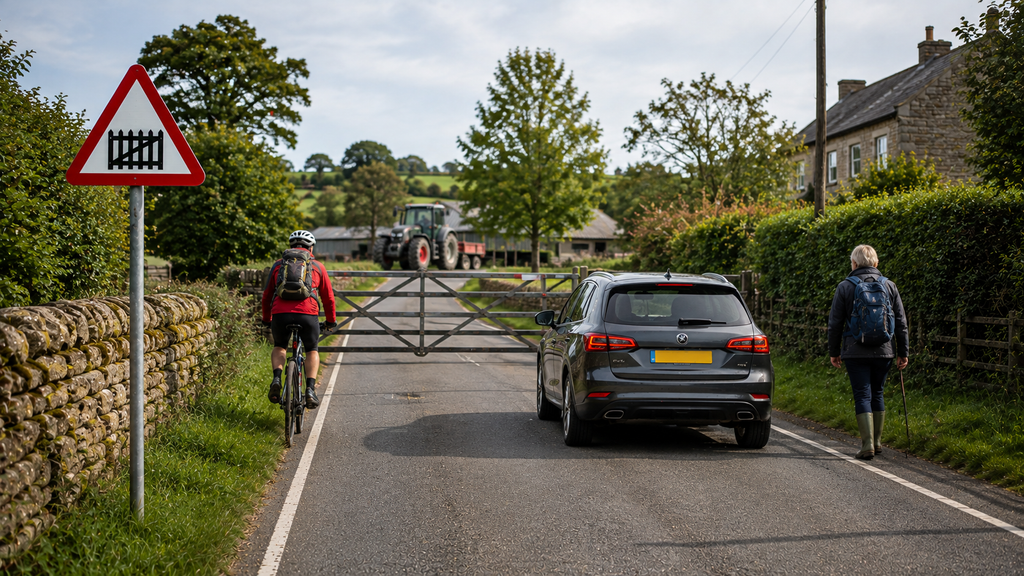 gated road access