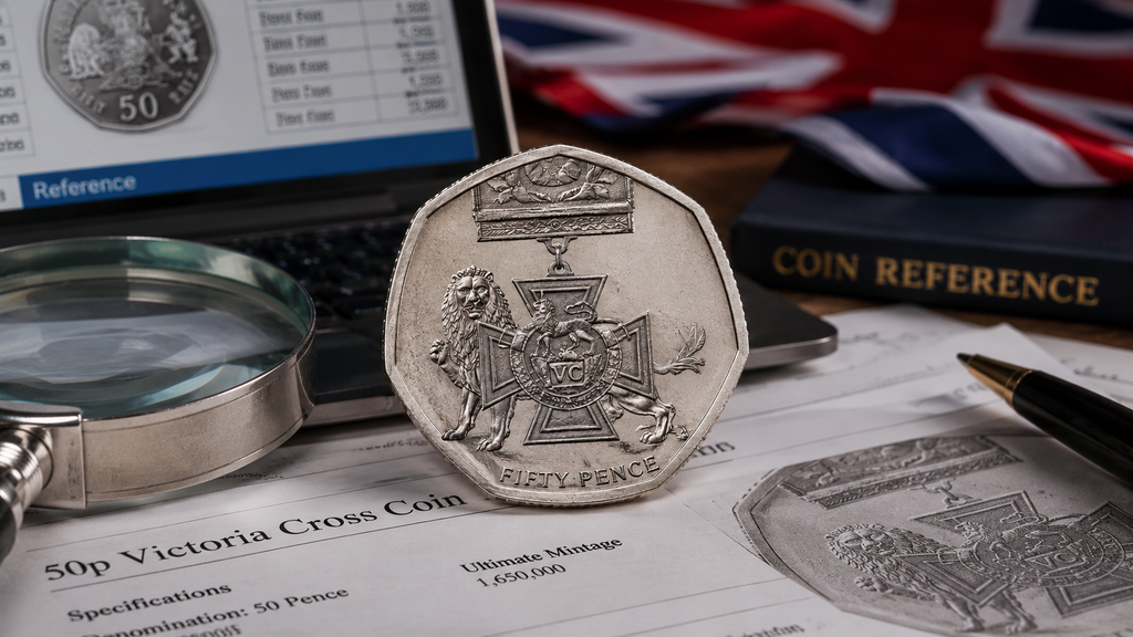 Latest 50p VC coin news and confirmed Victoria Cross commemorative coin details in the UK