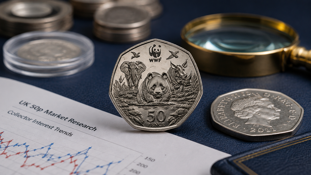 2011 WWF 50p coin news and collector interest in the UK