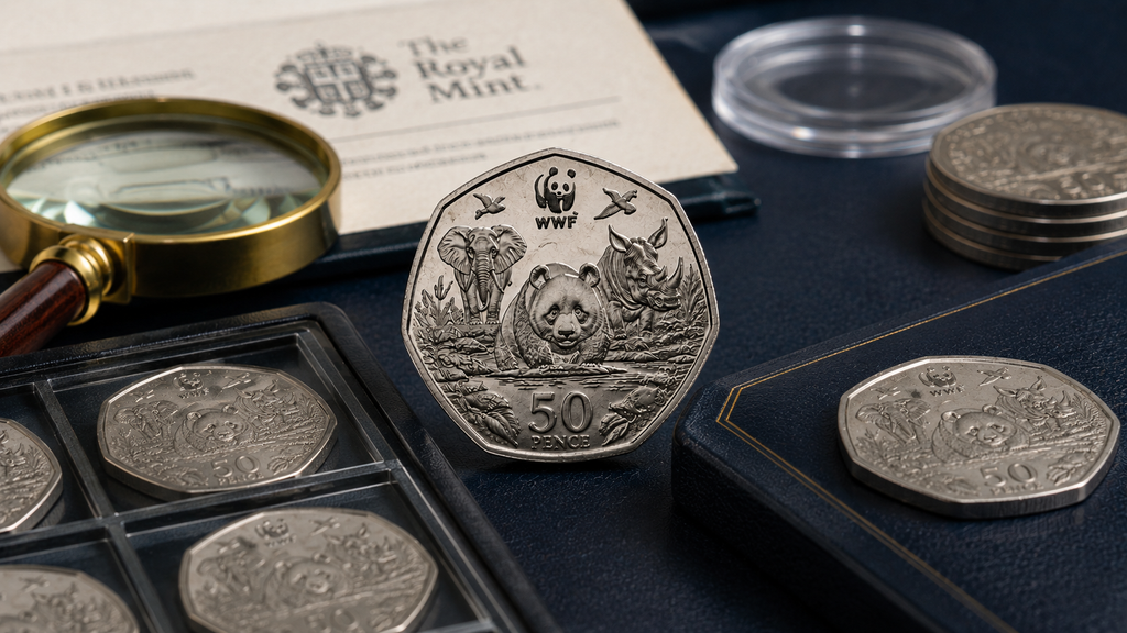 2011 WWF 50p mintage and rarity explained for UK coin collectors