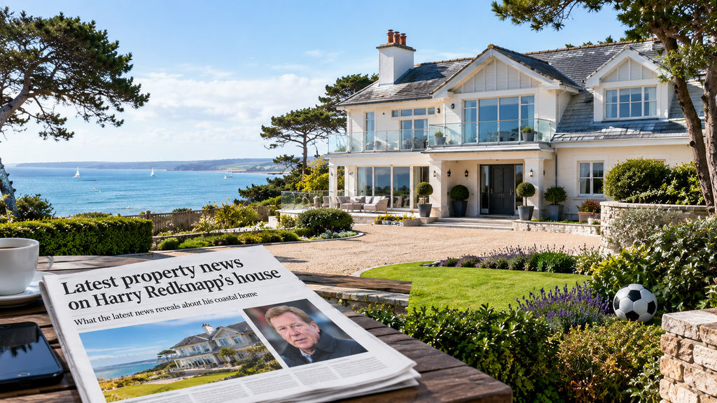 Harry Redknapp’s house and reported Sandbanks property news